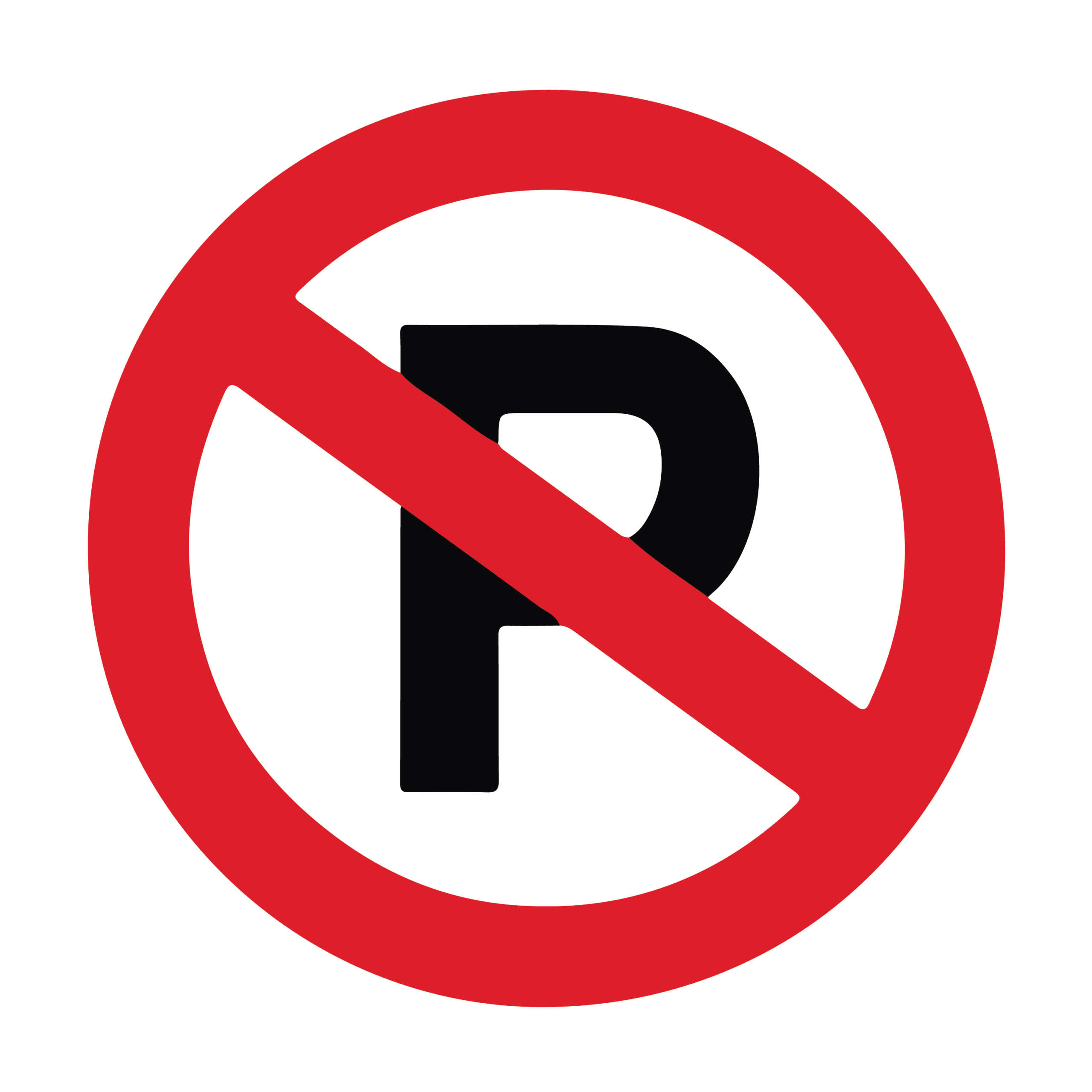 Αυτοκόλλητα Σήμανσης No Parking P2